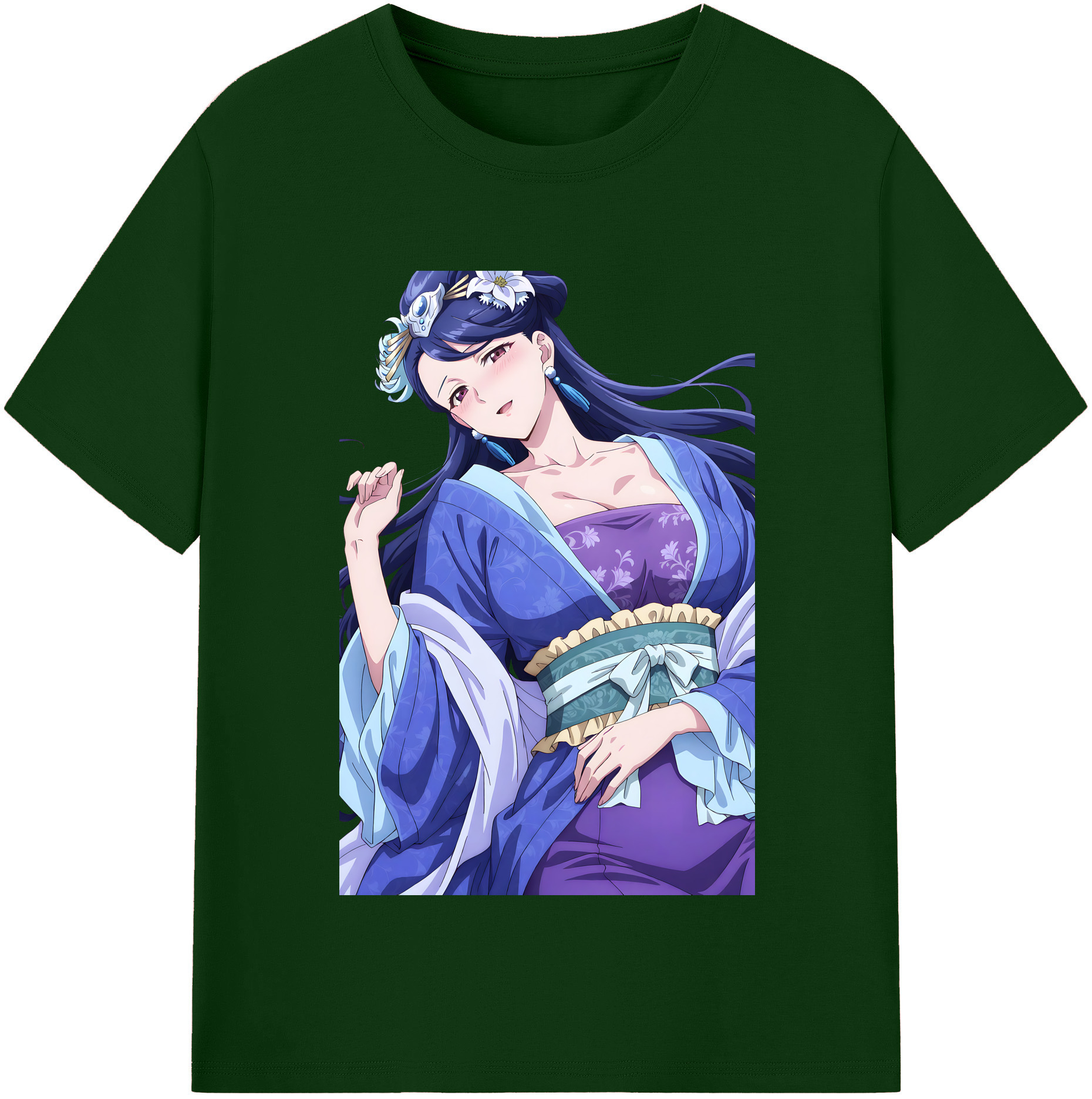 （画像用） 薬屋のひとりごと The Apothecary Diaries 綿100％半袖Tシャツ（フロントプリント）